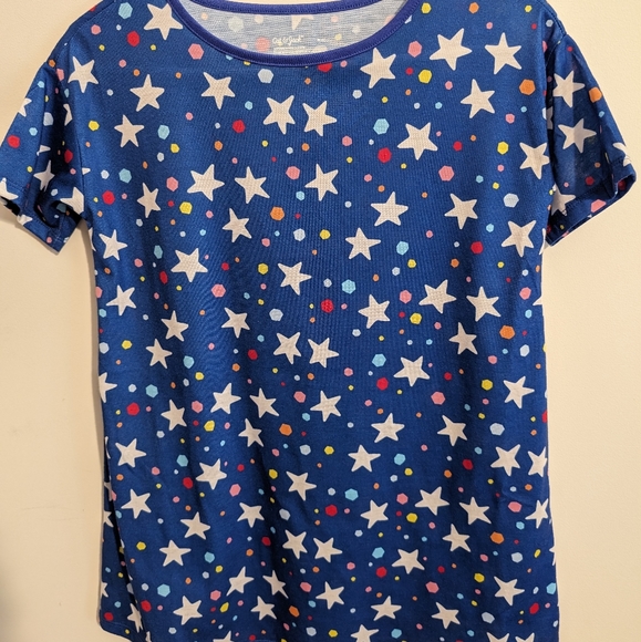 Cat and Jack girls med sleepwear star pattern - Picture 8 of 8